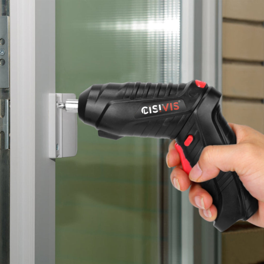 Cordless Drill Electric Screwdriver 47PCS Set Drill Driver Bits Rechargeable Kit