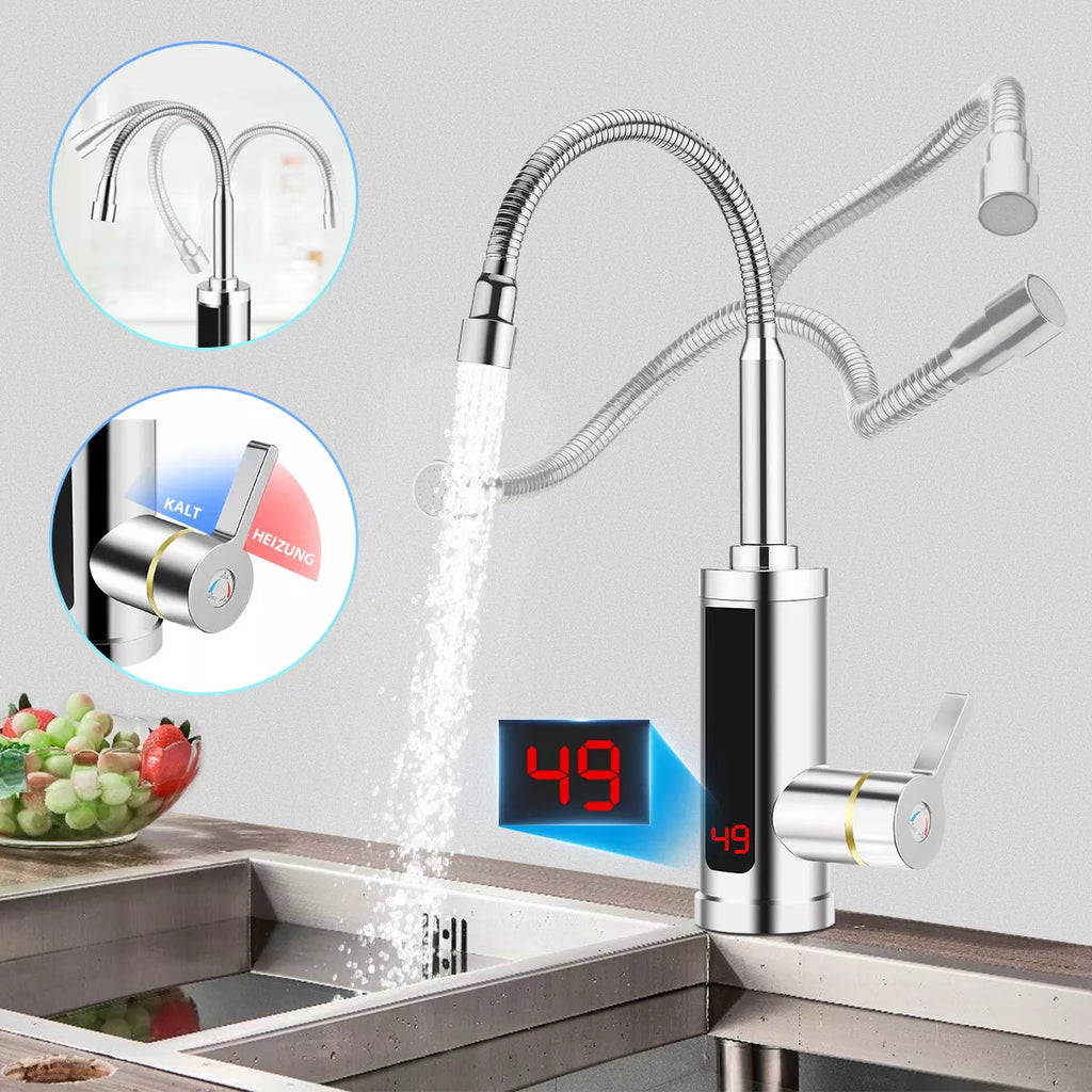 Instant Heating Electric Tap Water Heater Fittings Kitchen Fittings De