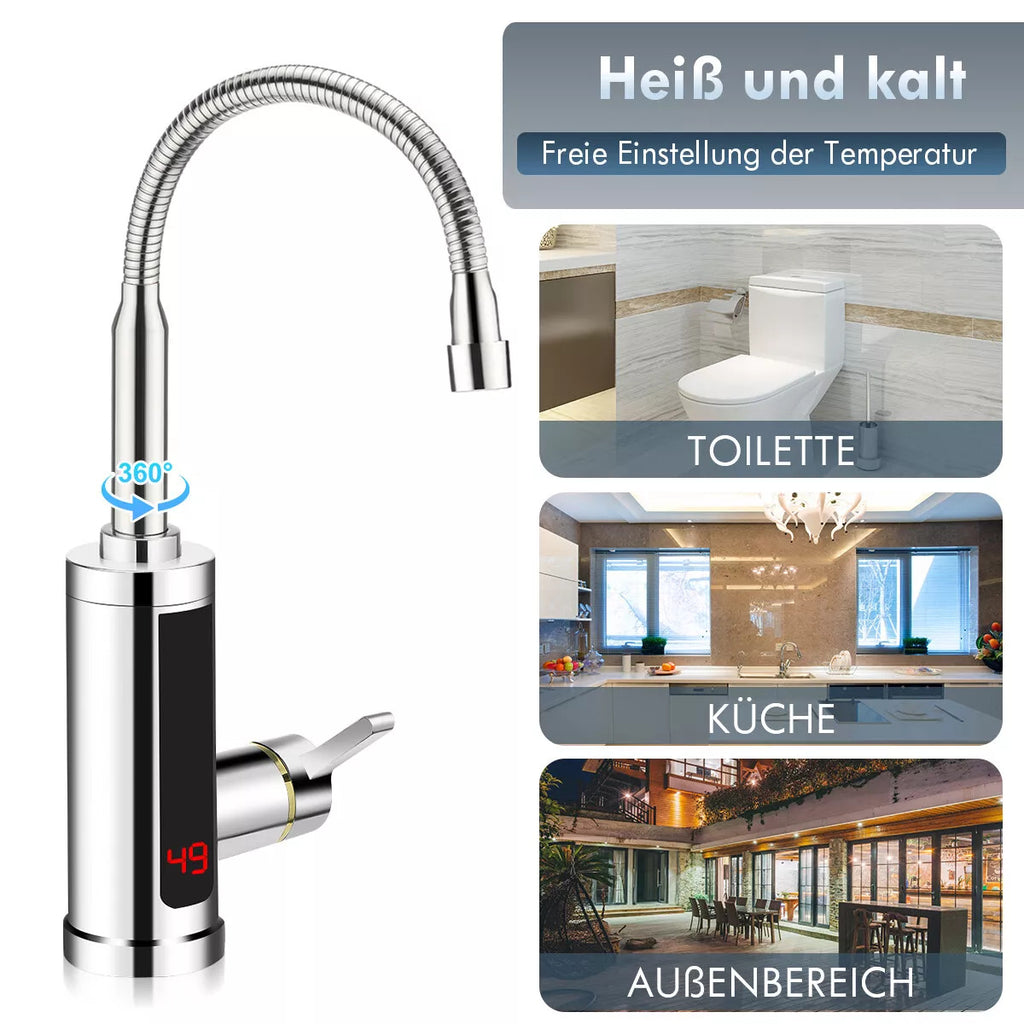 Instant Heating Electric Tap Water Heater Fittings Kitchen Fittings De