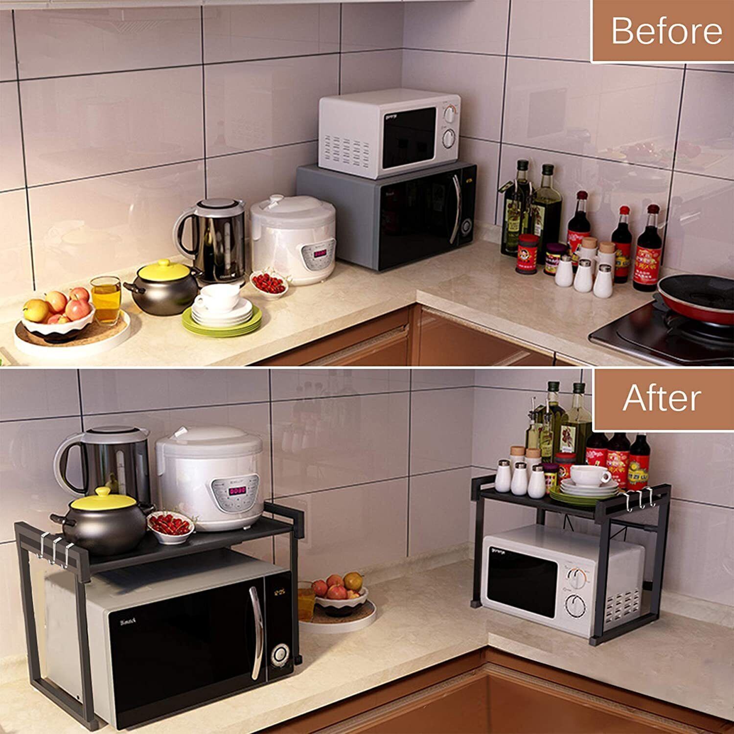 Microwave Oven Single-layer Shelf