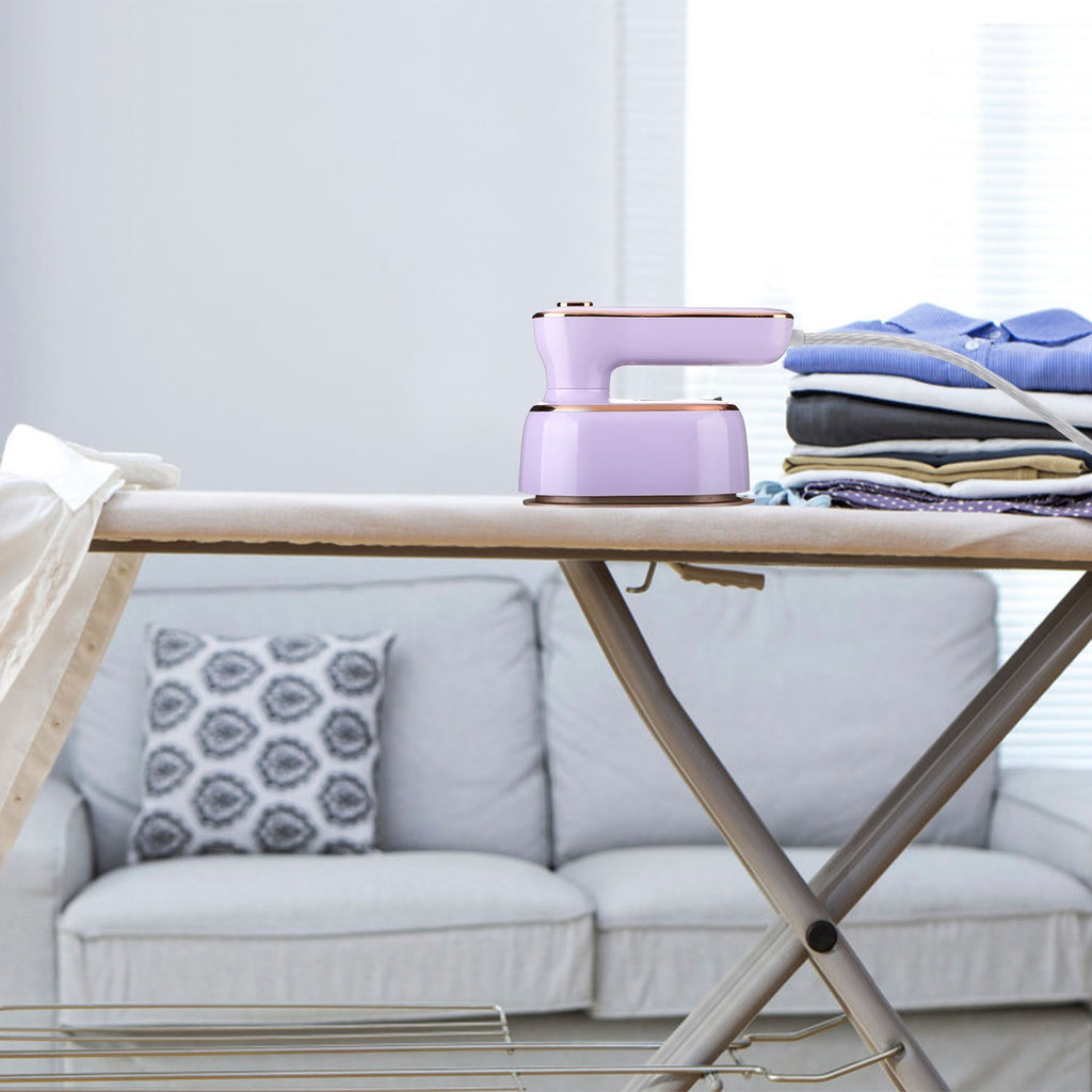 One Thousand W Portable Handheld Steamer For Hang Flat Ironing Travel Garment Steamer With 180 Degree Rotatable Handle 10S Fast Heating Clothing Wrinkles Remover For Home Office Travel