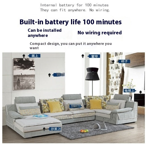 Water Drop Indoor Wireless Surveillance Camera Wifi Webcam HD Camera