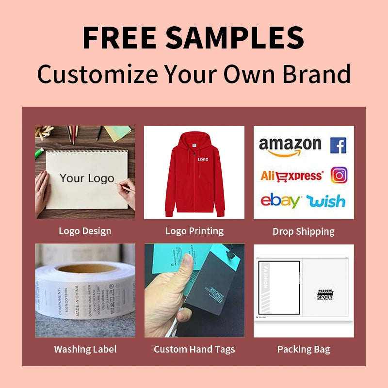 Custom Logo Thin Zipper Men's Hoodies Plus Size 100% Cotton Hooded Sweatshirts Over Size Hoodies