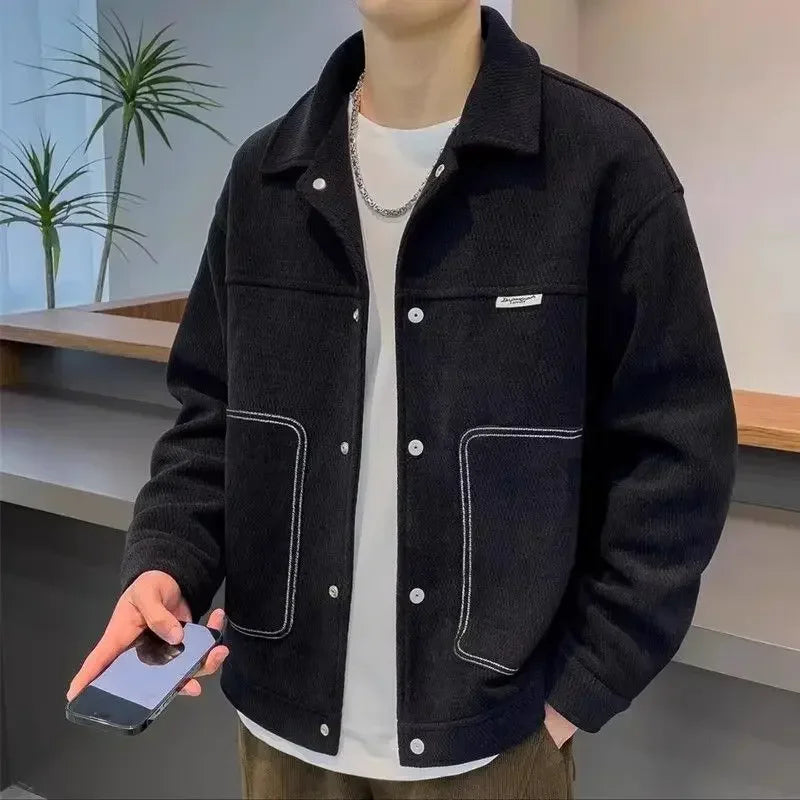 Jacket for Men High Quality Man Coat Stylish Spring Autumn Original Brands Cheap Sale Clothing Fashion 2025 Fast Delvery Joker