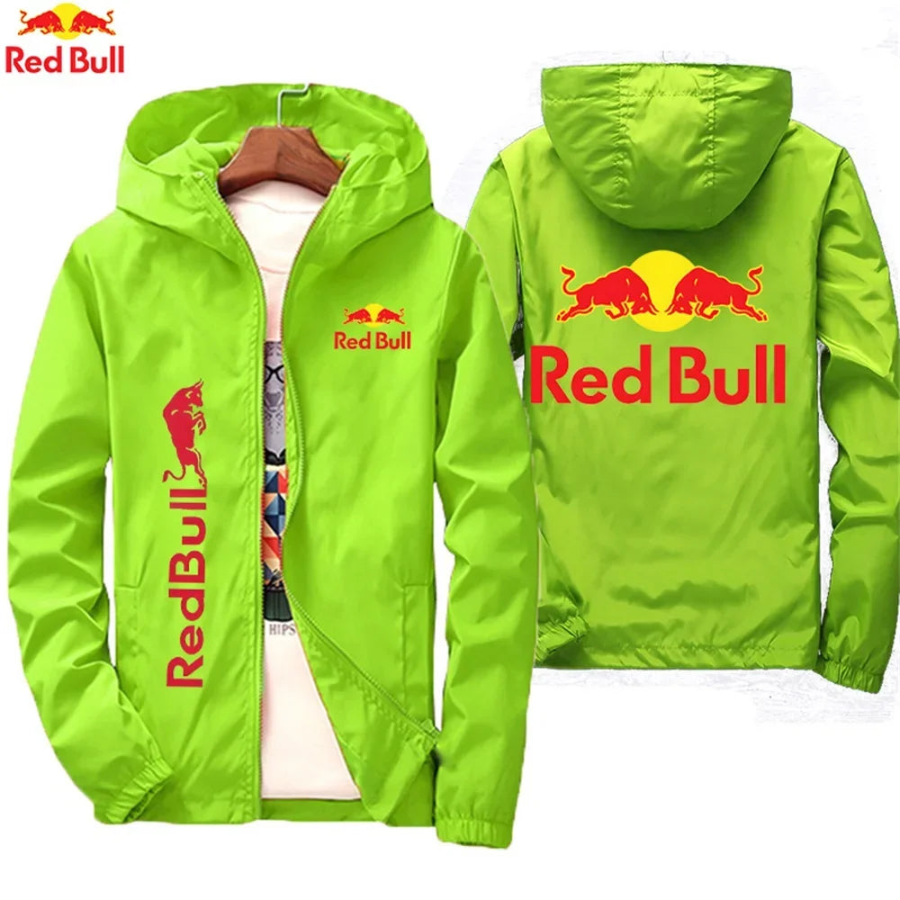 New Ren Bull Sports Jacket Casual Comfortable Fabric Men Sunscreen Clothing Fashion Lightweight Cool Outdoor Zipper Cycling Suit