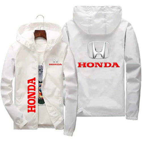 2025 New Honda Men's Off road Motorcycle Bicycle Windproof Jacket Hoodie Thin Hoodie Pilot Uniform