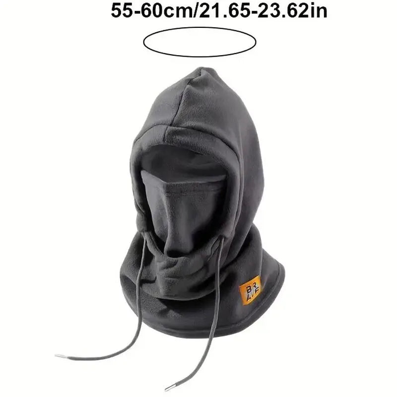 Winter Warm Hat with Mask and Neck Warmer 3-in-1 Windproof Balaclava forMen and Women Masked hat Cycling Cold Weather Protection