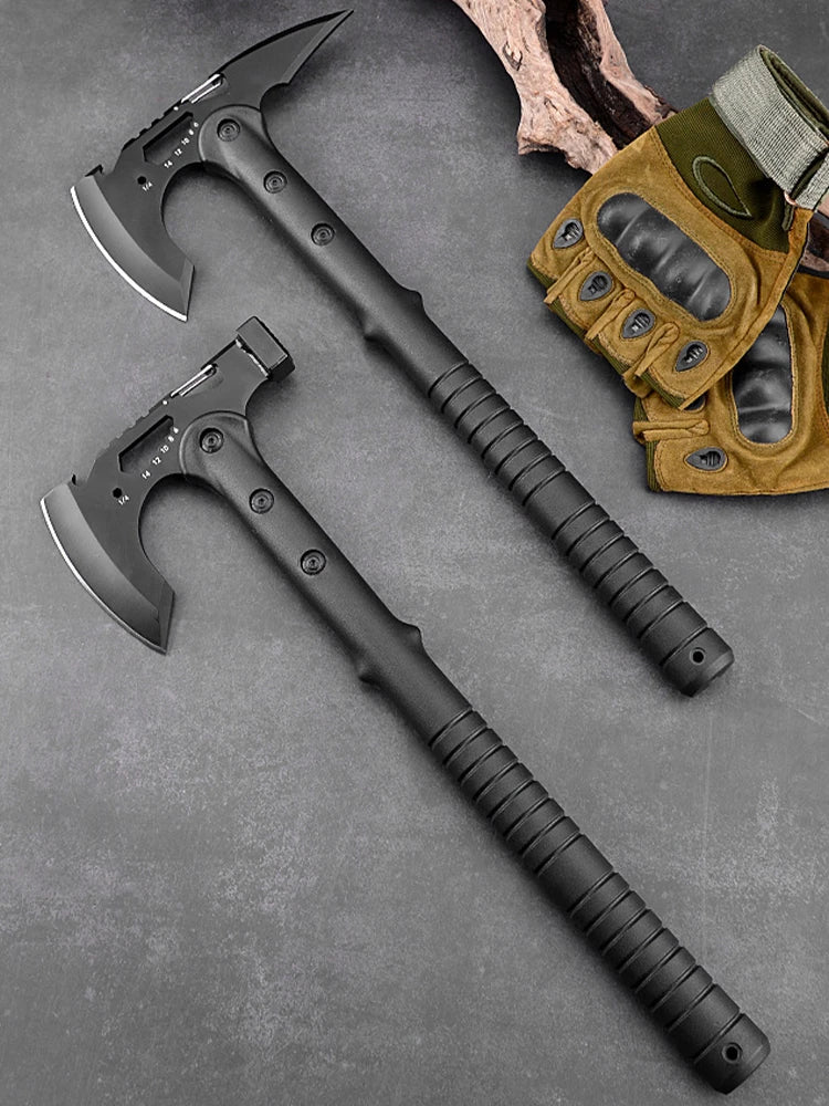 Outdoor Camping Tactical Axe Self-Defense Axe High-carbon steel Multifunctional Woodworking Axes For Hand Axe Camping