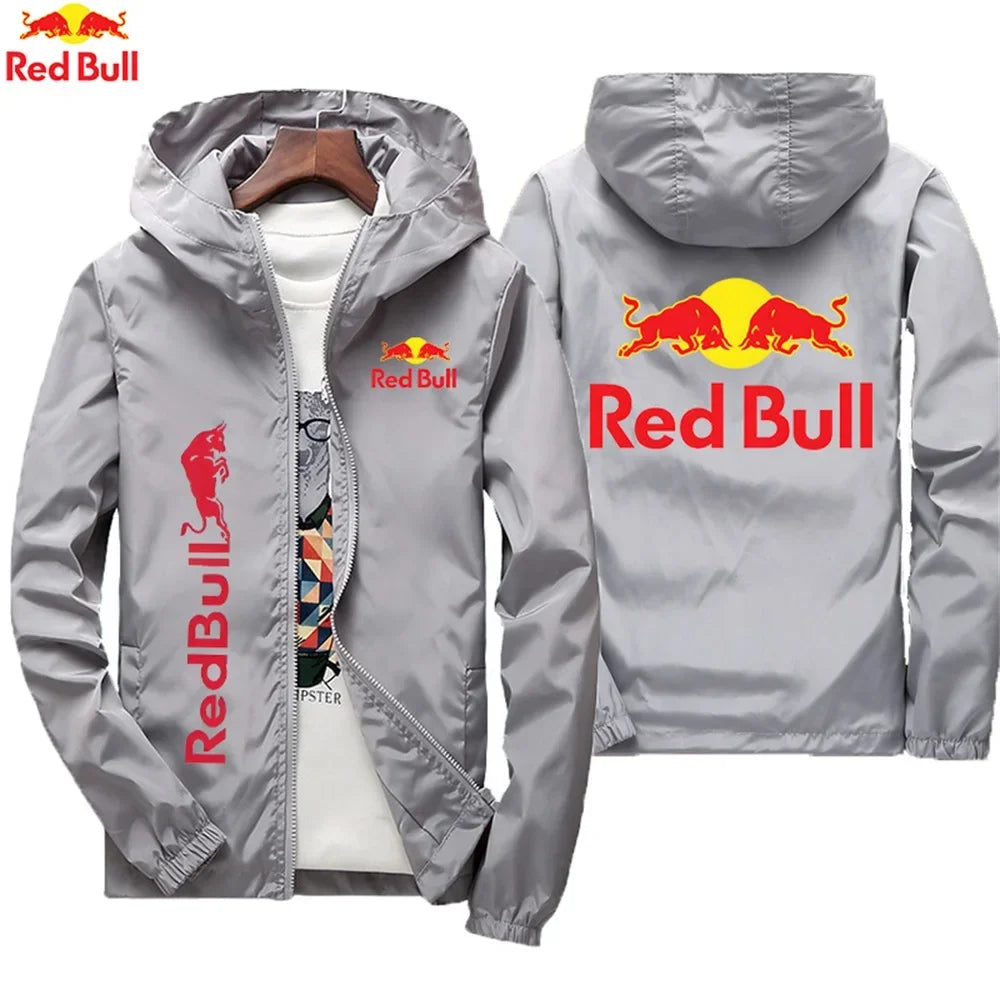 New Ren Bull Sports Jacket Casual Comfortable Fabric Men Sunscreen Clothing Fashion Lightweight Cool Outdoor Zipper Cycling Suit