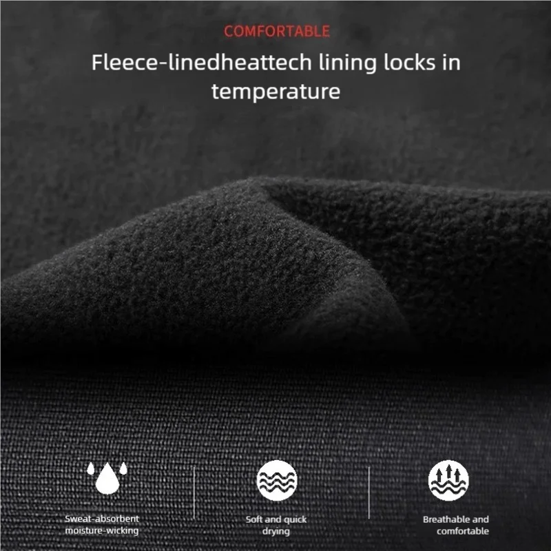 Winter T Shirt For Men Long Sleeve Tshirts Turtleneck Thermal Underwear High Quality Soft Thin fleece keep warm Shirt Homme