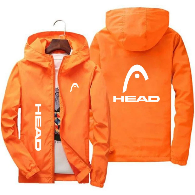 Spring and summer high-quality men's hooded windproof and waterproof hiking and fishing sports 2025 new men's casual jacket