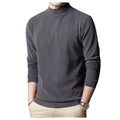 Winter Long Sleeve T-Shirt for Men Warm Mock Neck Tee for Cold Weather Comfortable Casual Top