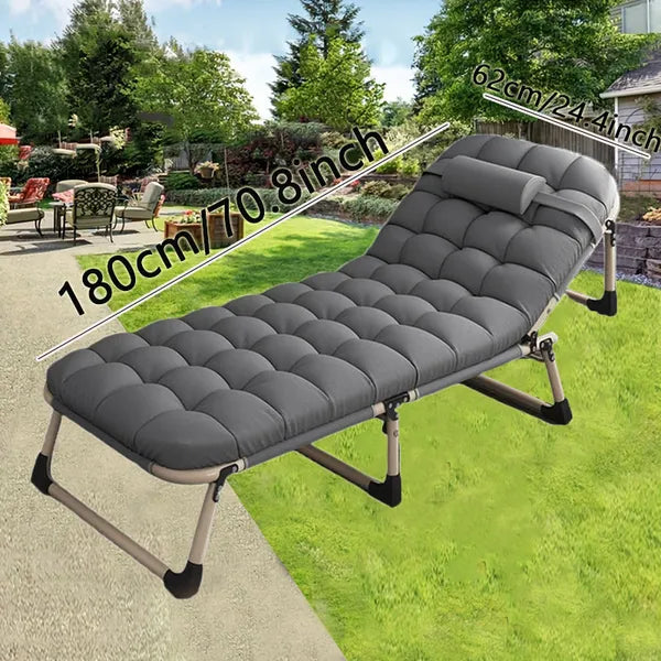 Full Bed With Upholstered And Pillows For Home Leisure, Guest Bed - Adjustable Single Sofa Bed, Durable Iron Rack, Easy To Transport And Store, A Must-have Guest Bed For Christmas Home