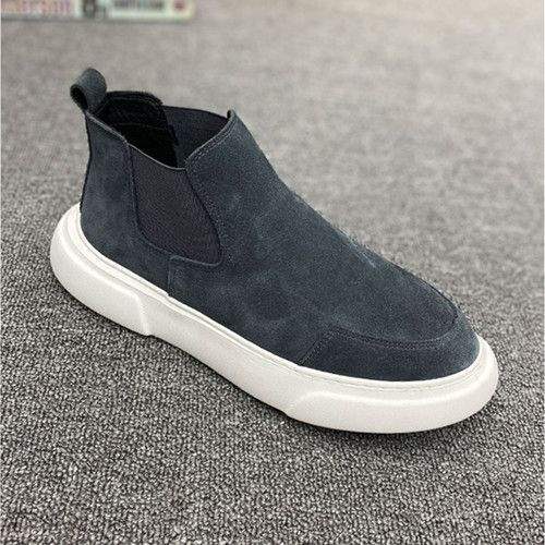 Autumnwinter Men's High-top Slip-on Shoes
