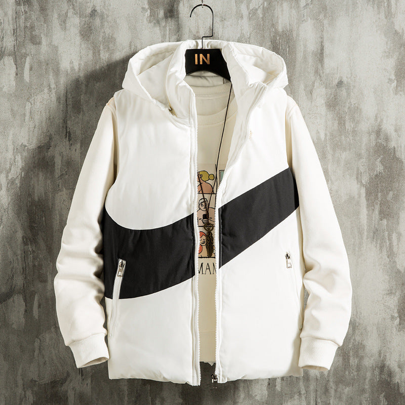 Stand Collar Cotton Vest Vest