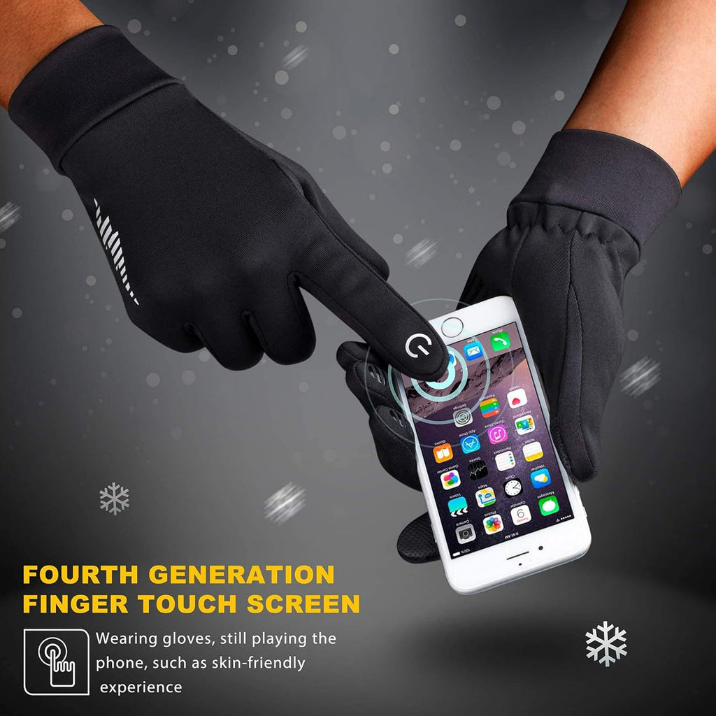 Winter Touchscreen Gloves For Men And Women Extra-thick For Outdoor Cycling