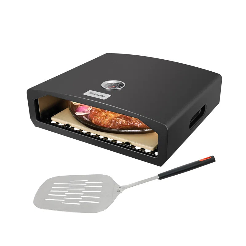 Portable Outdoor Charcoal Pizza Oven With Pizza Stone, Pizza Peel, And Thermometer, Ideal For Making Pizzas At Home In The Backyard
